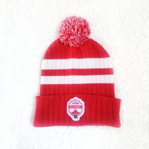 💮3/$15💮 Red and White NHL Team Toque / Beanie